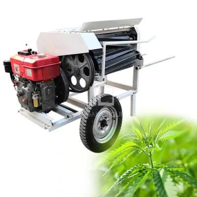 Automatic Mini Size Agricultural Hemp Fibre Decorticator