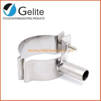 304 Milking Machine Accessories Milk Tube Inlet Clamp