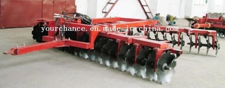 Africa Hot Sale Farm Implement 1bj Series 4-5.3m Width Wing-Folded Hydraulic Offset Middle Duty China Disc Harrow