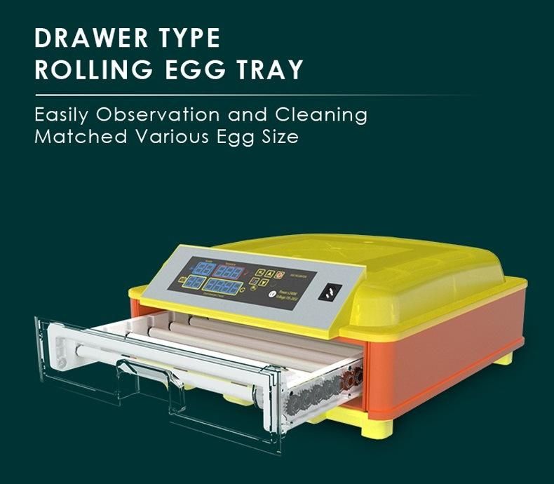 New Arrival Hhd 46 Eggs Setter&Hatcher Combined Incubator Made in China