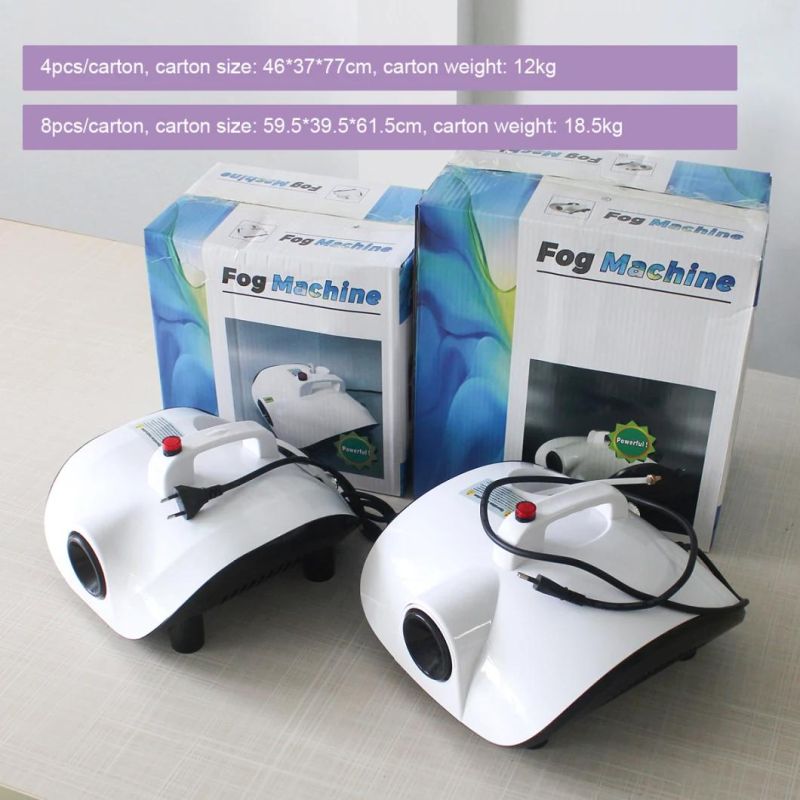 Factory Price Car Disinfection Fog Machine Atomizer Smoke Fog Air Disinfection Sterilizer