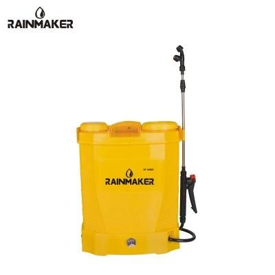 Rainmaker 16L Agriculture Garden Backpack Customized Yellow Sprayer