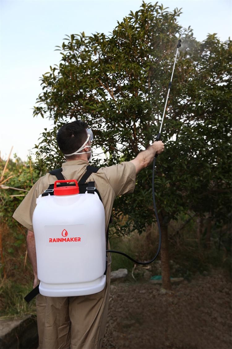 Rainmaker 20 Liter Backpack Agriculture Plastic Knapsack Battery Sprayer