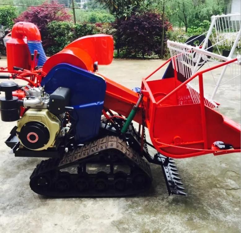 Agricultural Machinery Rice Paddy Cutting Machine Mini Rice Combine Harvester for Sale in Philippines