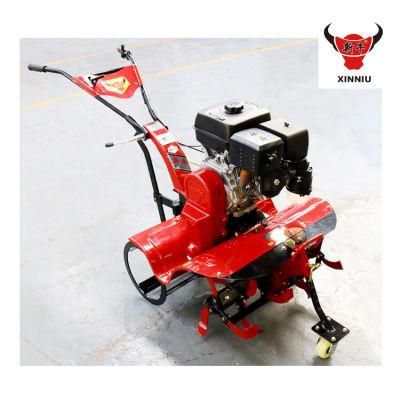 New Design Red Air Cooled Self-Propelled Rotary Cultivator