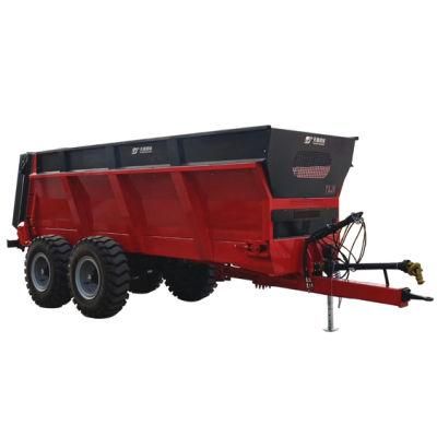 Dry/Wet Livestock Manure Spreader/ Granular Organic Fertilizer/Powdered Organic Fertilizer Distributor for Farm