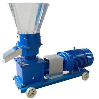 Pure Copper Motor 500kg Animal Feed Particles Pellet Machine