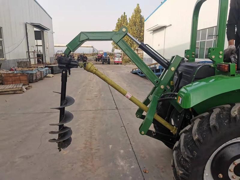 Pto Support Hydraulic Post Hole Digger Auger