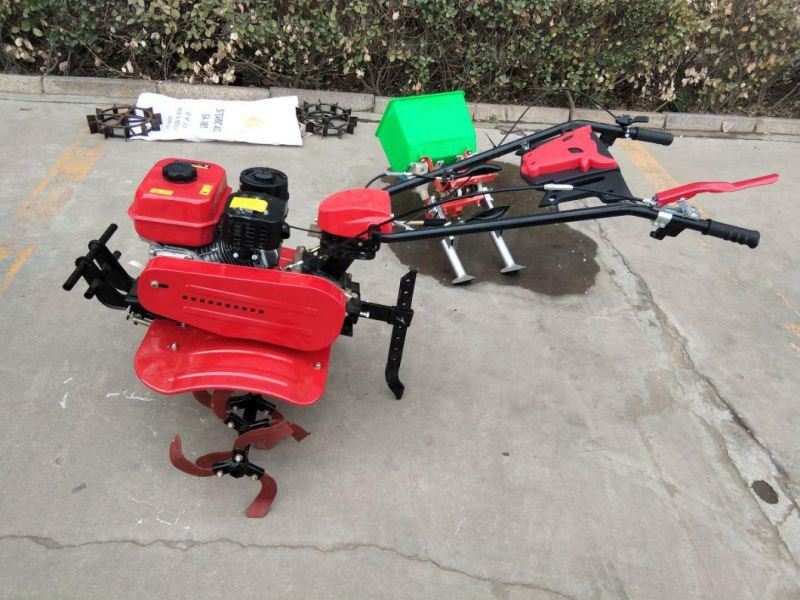 Vegetable Garden Cultivator Machine Small Tillage Machine with Single Plow Weeding Ditching