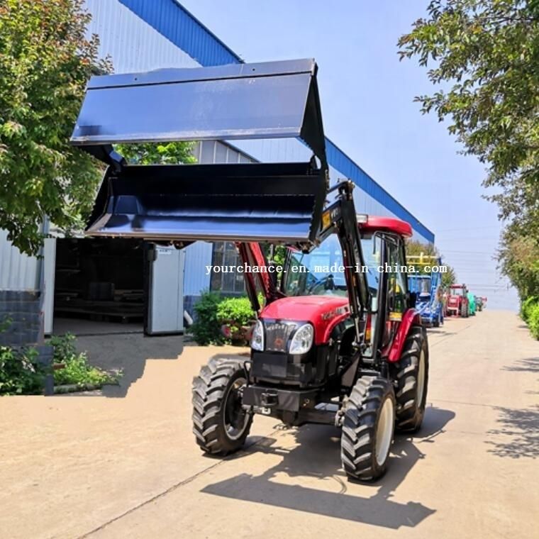 China Factory Directly Sell High Quality CE Certificate Tz06D 45-70HP Tractor Mounted Europe Quick Hitch Type Front End Loader with Standard Bucket