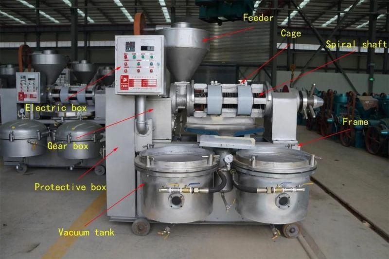 Yzyx10 (95) Wz Peanut/Groundnut/Rapeseed/Sunflower/Corn/Soybean Oil Extraction Machine