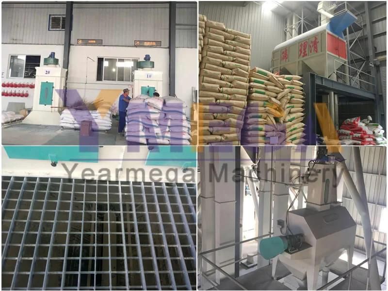 Automatic Animal Feed Production Machine Line Poultry Chicken Pig Cattle Feed Plant