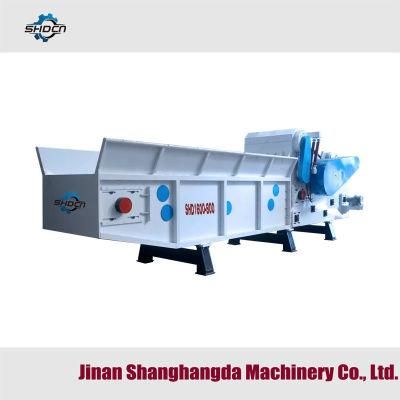 Automatic Industrial Waste Plastic Hard Wood Shredder Wood Chipper