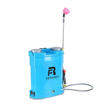 Plastic 20L Garden Knapsack Electric Pump Sprayer with Brass Nozzle to Water Tree Flower Plant