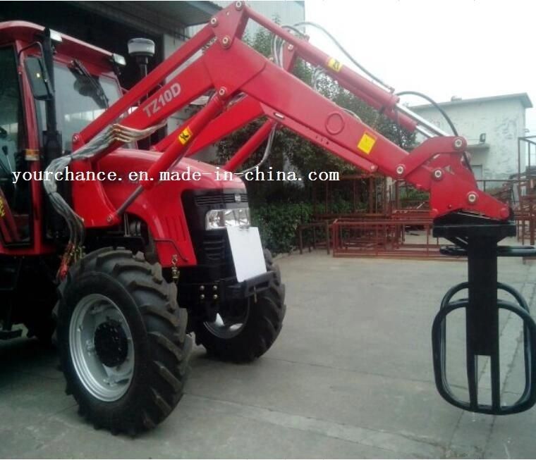 High Quality Agricultural Machinery Parts Tractor Front End Loader Hitched Bale Grab for Grabbing Round Hay Bale