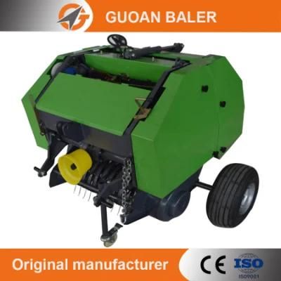 Round Baler and Wrapper Machine Mini Hay Baler