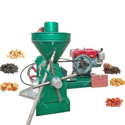 Cheap Price Screw Machine Industrial Edible Extraction Mini Olive Press Oil Expeller Hl-80A