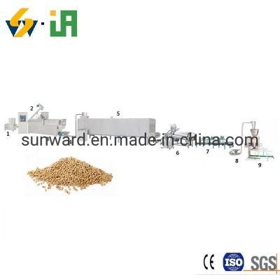 Soya Feed Animal Fish Feed Processing Line Equipment Used Extruder Dryer Machines for Sale