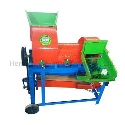 One-Worker Operation Corn Thresher Maize Sheller Peeling Machine Portable Home Use