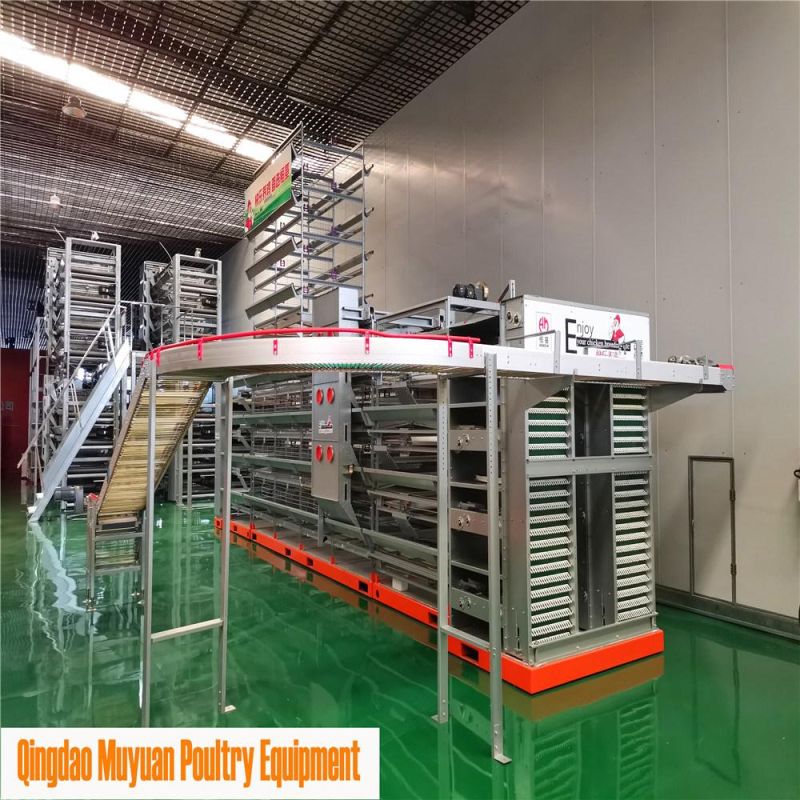 Hot Galvanized Automatic Controlled 4 Tiers Battery Chicken Poultry Farm/Farming Equipment for Livestock Layer/Hen Raising Farm House