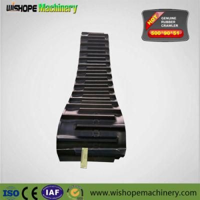 500*90*53 Rubber Track for Kubota Combine Harvester Rubber Crawler on Sale