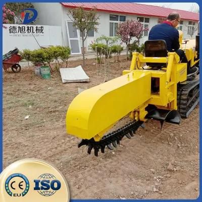 China Wholesale 15HP Max 600mm Trench Depth Trencher, Mini Trencher, Garden Trencher