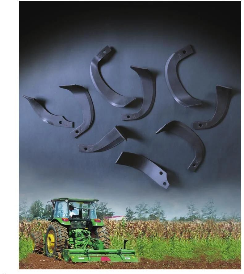 Reversible Point Cultivator Spring Tines Points for Farm Machine Small Plough Cultivator 2-Stroke 52cc Engine Mini Selfpropelled Tiller Rotary Plough