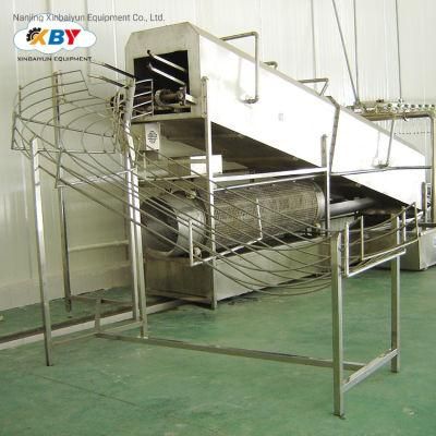 Crate Washing Conveyor Poultry Slaughterhouse