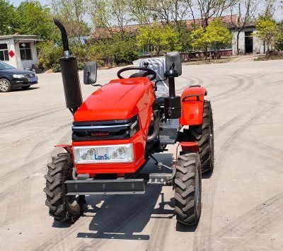 China Factory Price High Quality 20-180HP 4WD Farm Tractor with Agricultural Implements
