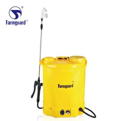 Farmguard 16/20L 12V Battery Operated Spray Pump Rechargeable Chemical Electric Knapsack Trolley Type Agricultural Sprayer
