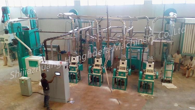 30tpd Maize Milling Plant Running in Angola