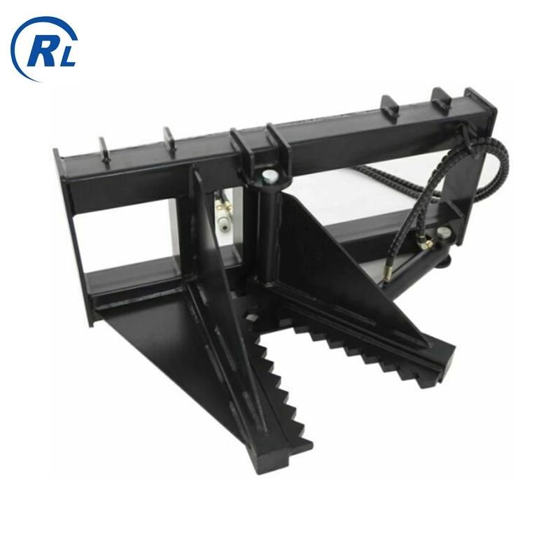 Qingdao Ruilan Customize High Quantity Heaay Duty/Stand Duty Tree Puller with Hydraulic Cylinder for Tree Moving/ Skid Steer Attachment