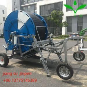 Retractable Spray Water Mobile Farm Hose Reel Irrigation System New Style