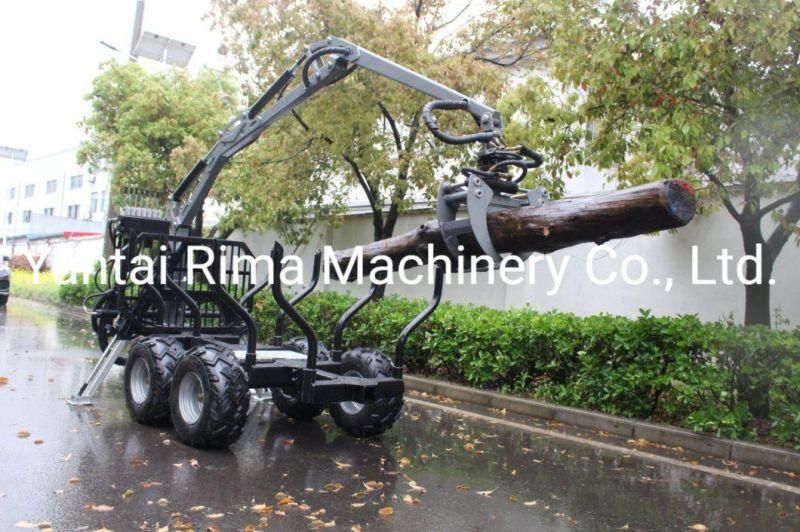 ATV Log Trailer with Grapple
