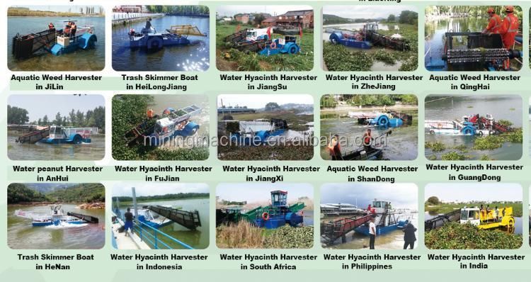 Multifunctional Algae Gathering Ship Aquatic Weed Harvester Ship