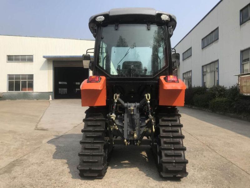 Mini Farm Crawler Tractor for Rice Paddy Filed and Dry Land