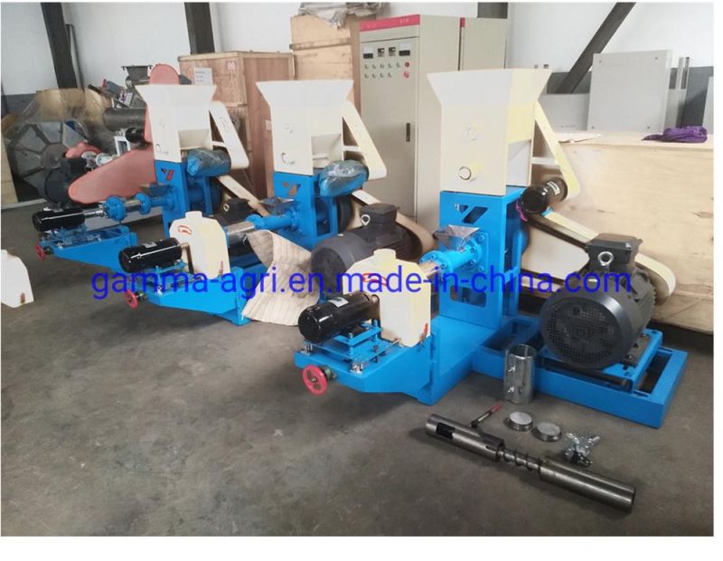 Floating Aqua Feed Pellet Machine, Dog Shape Pet Food Extruder as Extrusion Pellet Machine, One of Main Fish Farm Feed Equipment