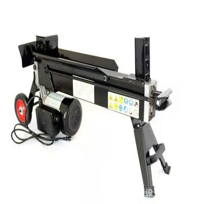 New Design Electric Hydraulic Vertical Wood Log Splitter Used in The Wood Cutting