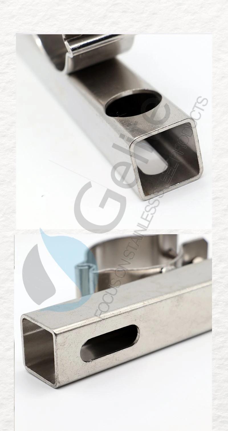 Sanitary Stainless Steel Milk Tube Inlet Clamp for Milk Machinery