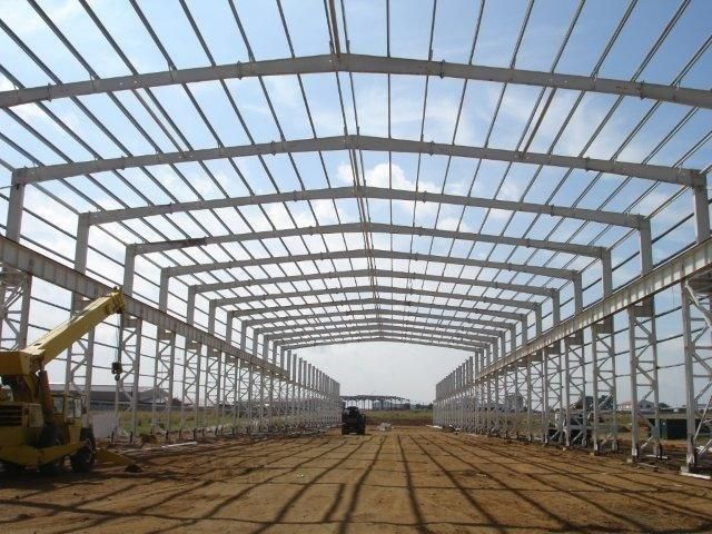 Survival Rate 98% Philippine Broiler Prefab Steel Structure House with Factory Price