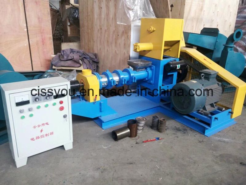 600kgH Animal Floating Fish Food Feed Pellet Machine Production Line
