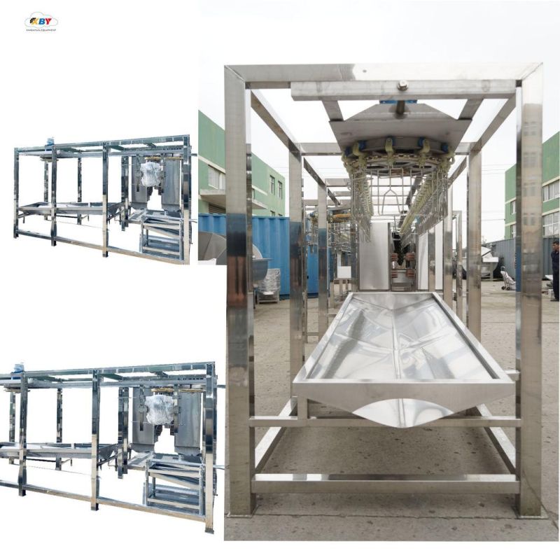 Overhead Conveyor System Chicken Slaughterhouse Poultry Processing Machine Poultry Chicken Duck Goose Complete Slaughter Line