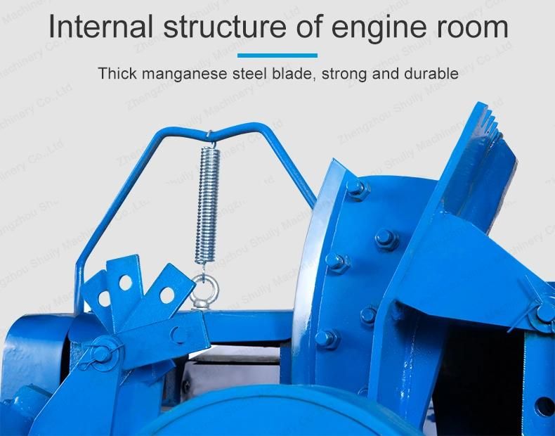 Popular High Efficient Corn Straw Chaff Cutter Machine with Motor
