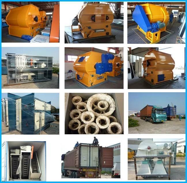 Animal Fodder Hammer Mill with Cyclone Dust Cleaning System
