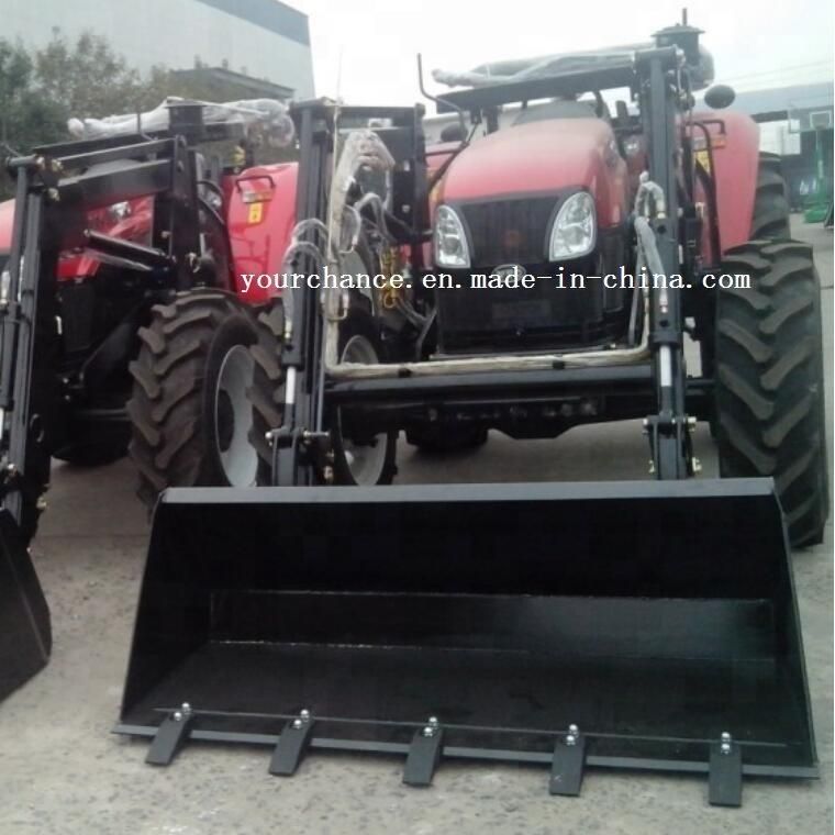 Ce Certificate Tz08d Standard Bucket Euro Quick Hitch Front End Loader for 55-75HP Tractor