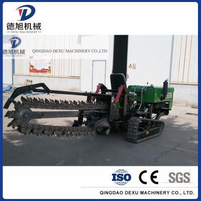 Chain/Disc Agriculture Tractor 3 Point Hitch Mini Trencher