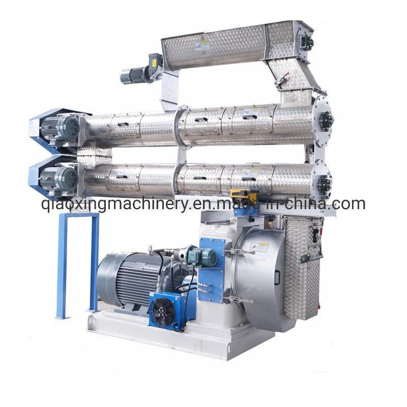 Cattle Chicken Poultry Swine Pig Pork Cow Beef Livestock Feedstuff Making Ring Die Pellet Machine Feed Processing Machine for Sale