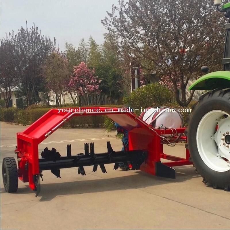 Indonesia Hot Selling Organic Fertilizer Making Machine Zfq200 2m Width Animal Manure Compost Windrow Mixer Turner for 60-80HP Wheel Tractor