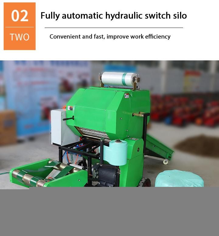 Automatic Corn Silage Packing Machine /Silage Baler Machine for Sale