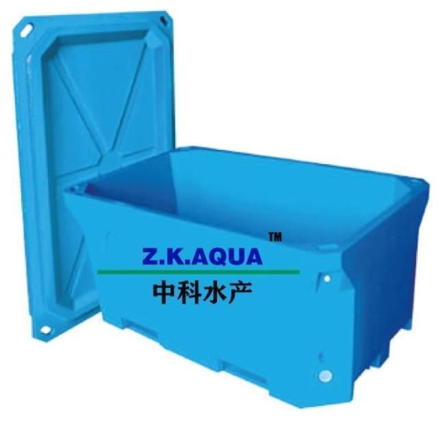 Live Fish Transportation Tub Factory PE Plastic Square Fish Farm Transportation Tub